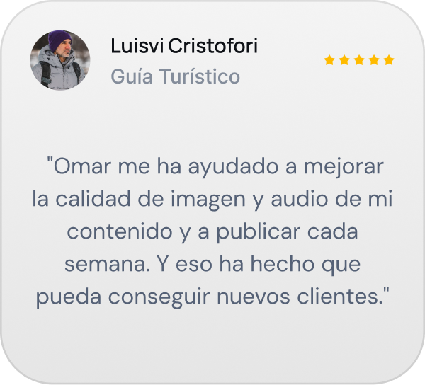 Testimonio Luisvi
